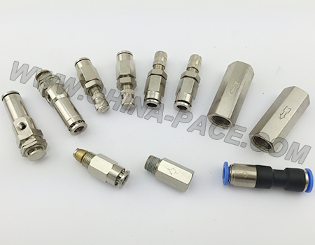 SCHRADER VALVE,PUSH BUTTON VALVE, CHECK VALVE